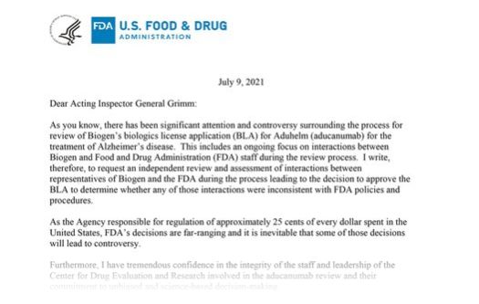 FDA call for investigation