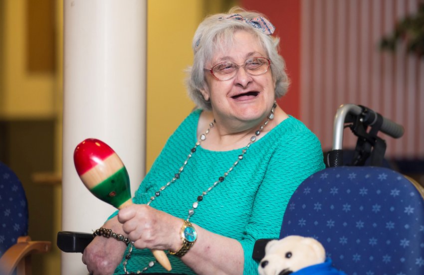 dementia patient in care home