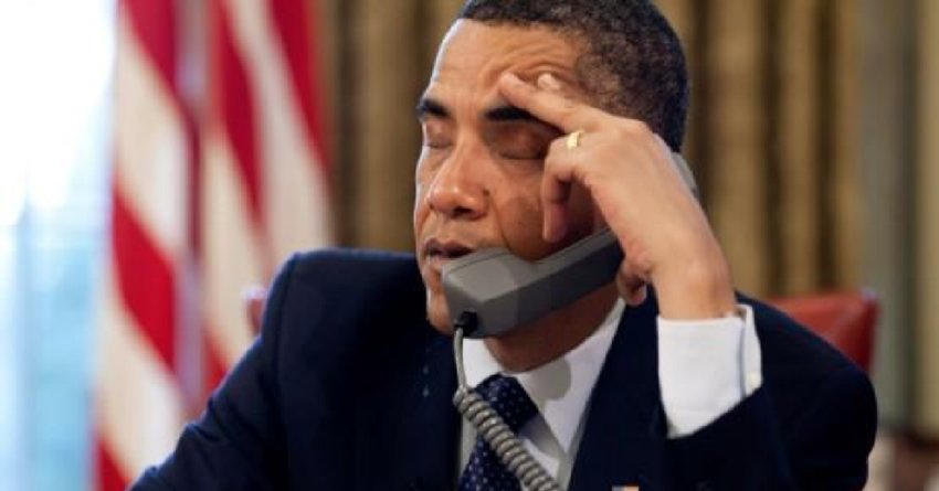 Barack Obama tired of phone calls