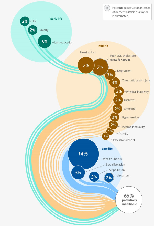 Expanded Global Risk Factors for Dementia
