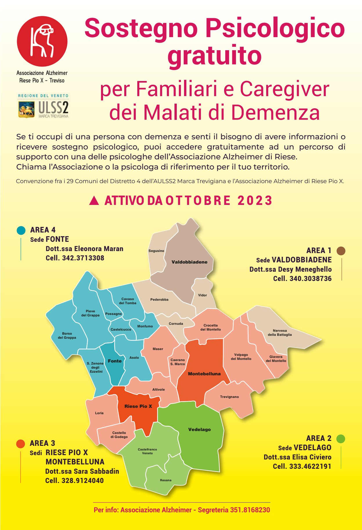 Sostegno Psicologico Ottobre 2023