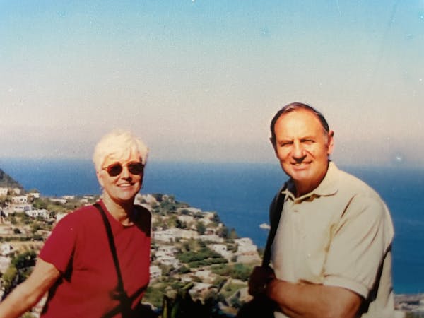 Theresa and Frank Piccolo in Italy