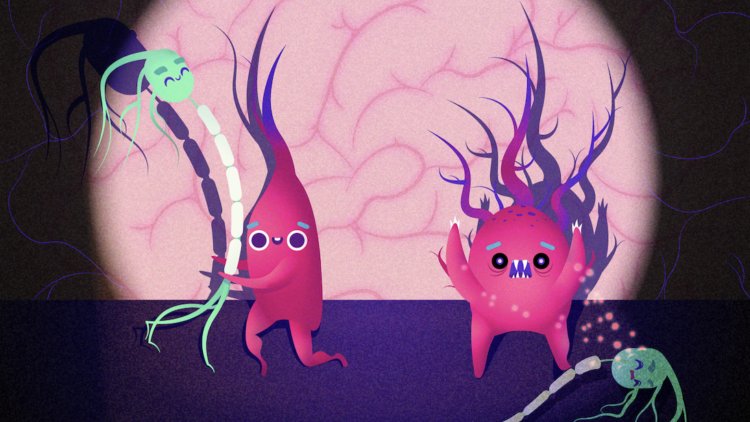 astrocytes attacking neurons comics