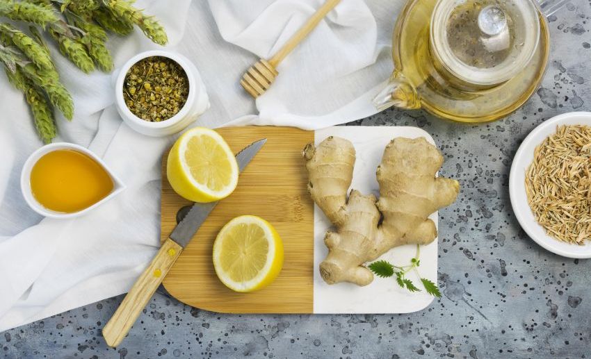 ginger organic medicinal spices herbs