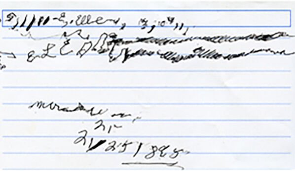 lynn brophy blog mother handwriting