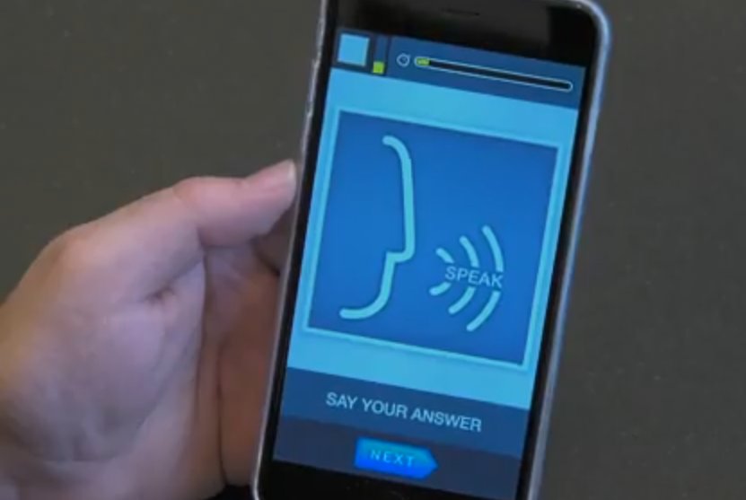 speech based mobile app