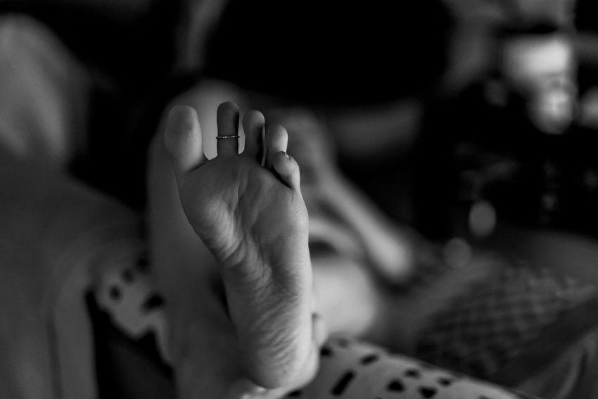 woman s foot